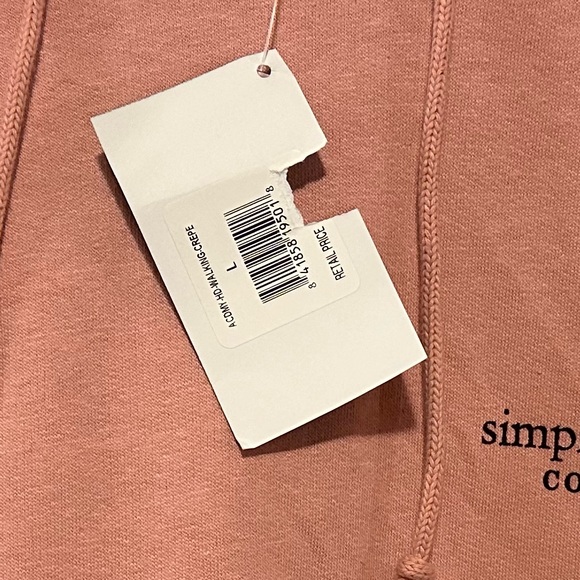 Size Large Simply Southern Walking Dog Sweatshirt - Picture 4 of 5